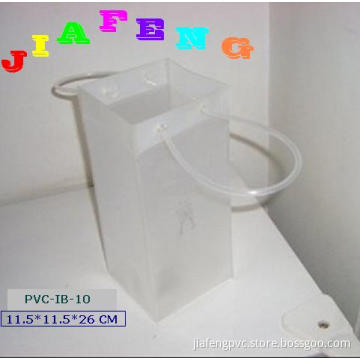 Translucent Waterproof Frosted PVC Ice Bag